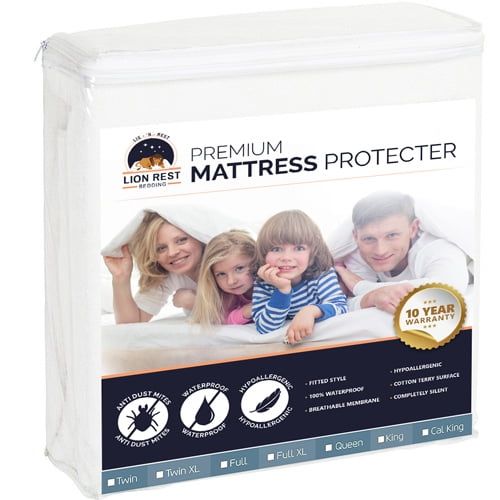  Lion Rest Twin Size Fitted Mattress Protector Fitted Mattress Protector