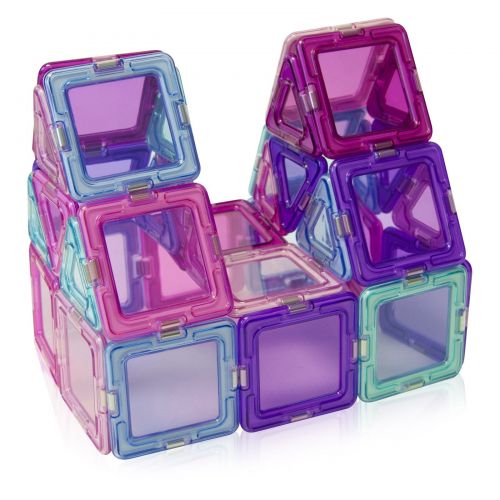  Magformers Solids Clear Inspire 40pc Set