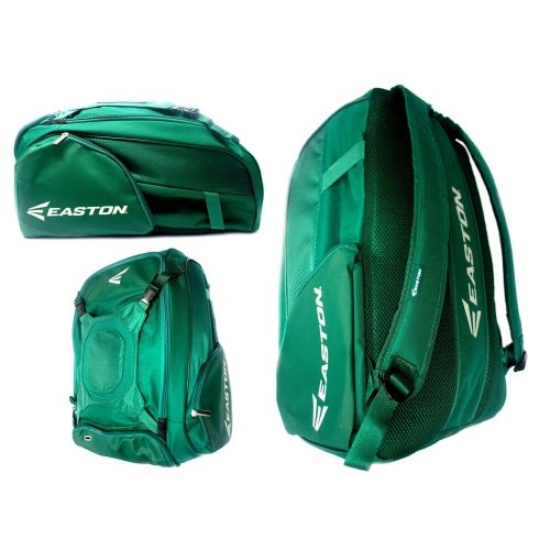 이스턴 Easton Walk-Off IV Carrying Case (Backpack) for Bat, Helmet, Cleat, Shoes, Ball - Red - Felt Pocket, Ripstop Polyester, 600D Polyester - Shoulder Strap - 20 Height x 9.5 Width x 14