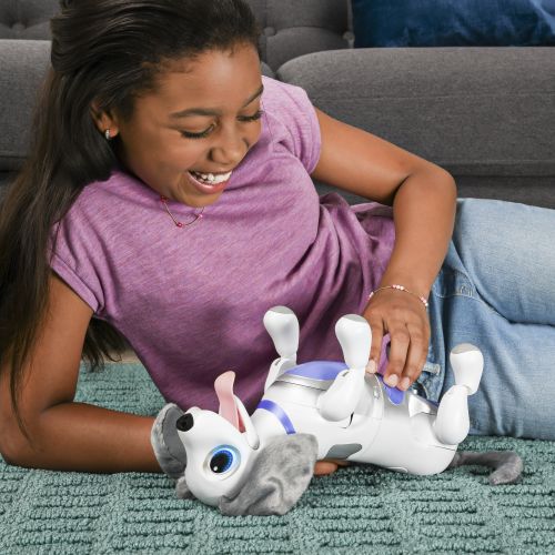  Zoomer Playful Pup, Responsive Robotic Dog with Voice Recognition and Realistic Motion, for Ages 5 and Up
