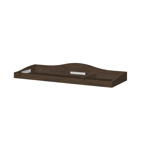  Evolur Fully Assembled Changing Tray,Antique Brown