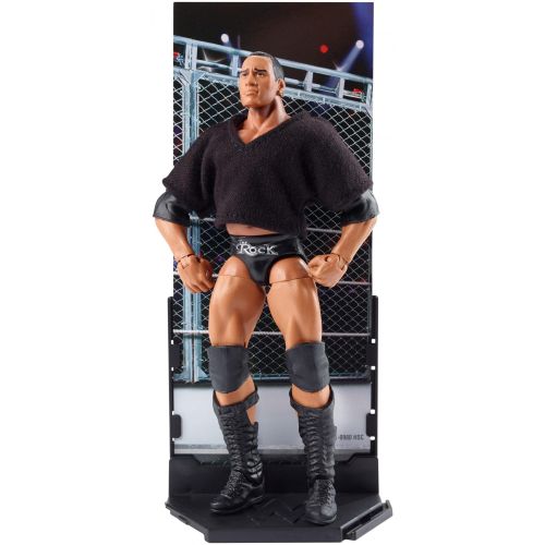 더블유더블유이 WWE Elite Collection Flashback The Rock Figure