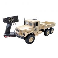 MZ Model 2.4Ghz 6WD Remote Control 112 Military Army Truck M35 6X6 Off Road RC Car Crawler Toys RC Truck