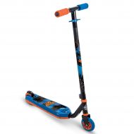Huffy Double Take 2-Wheel Boys’ Inline Scooter, Blue and Orange