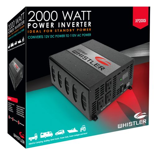  Whistler 2000 Watt Power Inverter 4000 Watt Peak Power