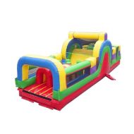 Pogo Bounce House Pogo 30 Retro 2018 Commercial Kids Jumper Inflatable Obstacle Course with Blower