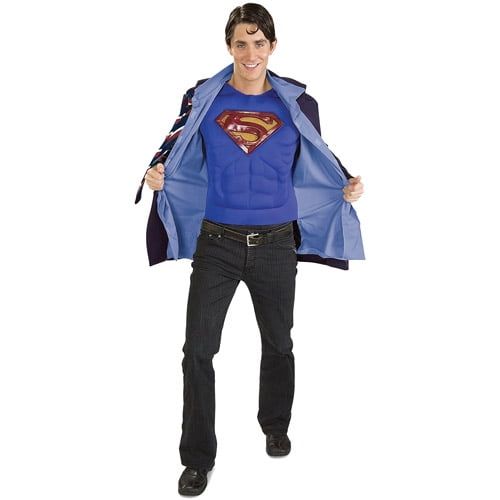 제네릭 Generic Clark Kent Superman Adult Halloween Costume