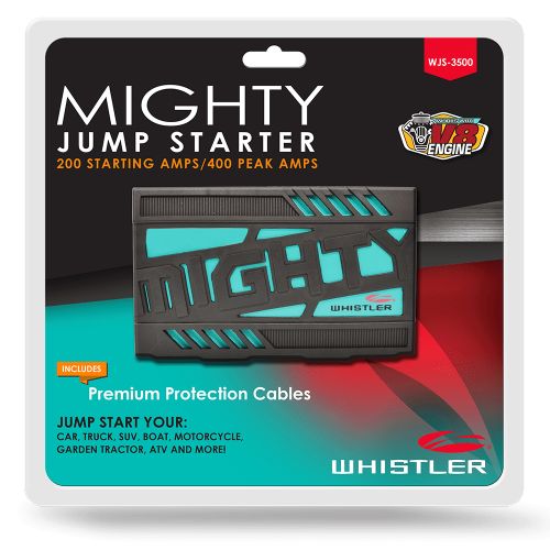  Whistler MIGHTY Portable Jump Starter for 4-6-8 Cylinder Vehicles