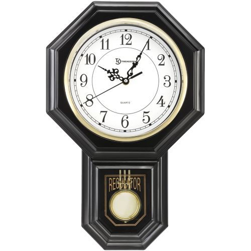  Timekeeper 180bwac 12 x 17 Essex Pendulum Wall Clock