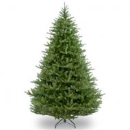 National Tree Unlit 7-12 Feel-Real Norway Spruce Hinged Artificial Christmas Tree