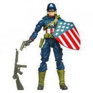 Marvel Battlefield Captain America Figure