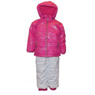 Pulse Toddler Girls Insulated Snowsuit 2T-4T Glitter Snow Jacket and Ski Bibs