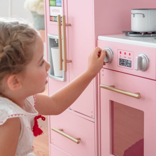  Teamson Kids - Little Chef Chelsea Modern Play Kitchen - Pink