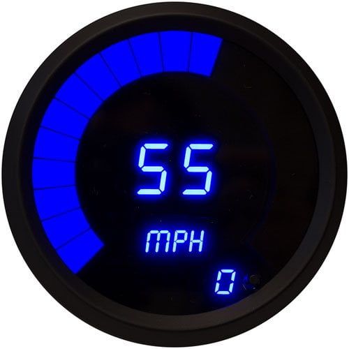  JEGS Performance Products 41283 Speedometer LED Digital 0-60 mph 3-38 Diameter