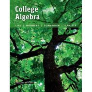 Margaret L Lial; John Hornsby; David I S College Algebra Plus Mylab Math with Pearson Etext -- Access Card Package