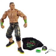 Mattel WWE Elite Collection John Cena Action Figure with You Cant Stop Me Accessories