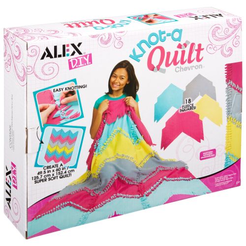  ALEX Toys Craft Knot A Quilt Chevron