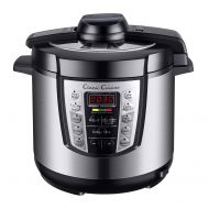 Multi-Cooker 4-in-1 Pressure Cooker with 10 programmed settings and start delay timer  6 Quart by Classic Cuisine