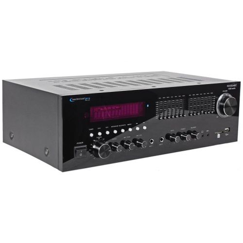  Technical Pro Professional Receiver with USB & SD Card Inputs - With BT Compatibility