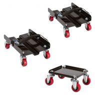 Black Ice Snowmobile Dolly Set (Package of 3)