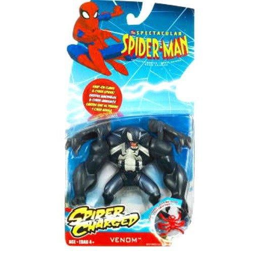 마블시리즈 Marvel Spectacular Spider-Man Animated Action Figure Venom (Spider Charged!)