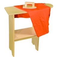 Wood Designs Stationary Ironing Board with Iron