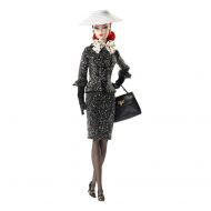 Barbie Collector Fashion Model Doll with Black & White Tweed Suit