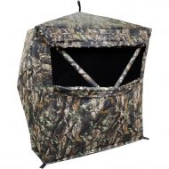 Hme HME Portable Executioner 2 Person Camo Bird and Deer Hunting Hub Ground Blind