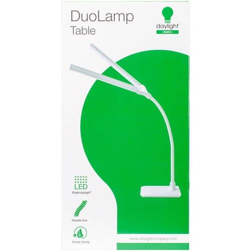  Daylight Table Lamp DuoLamp Double Head