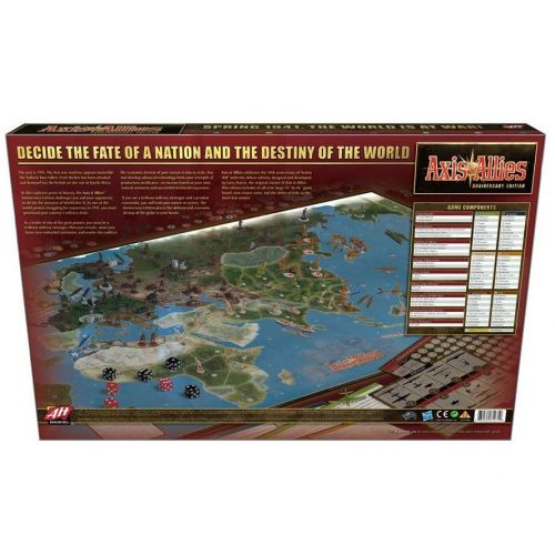  Avalon Hill Axis & Allies Anniversary Edition Board Game