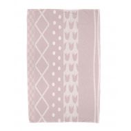 Simply Daisy, 30 x 60 inch, Pattern Stripe Beach Towel, Pale Pink