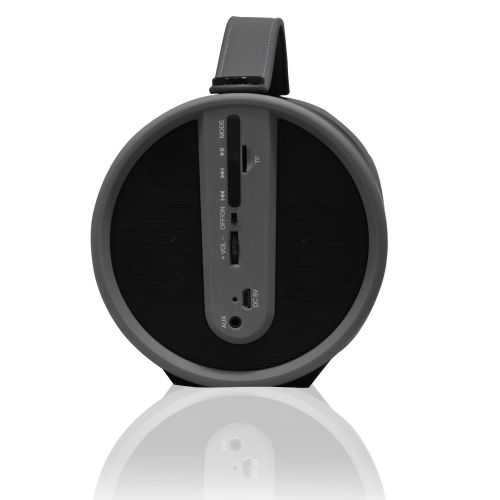  Axess AXESS Portable IndoorOutdoor Bluetooth Hi-Fi Cylinder 2.1 Speaker SPBT1033PK