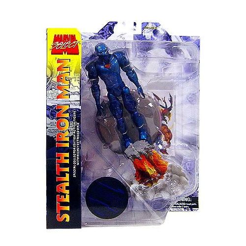 다이아몬드 셀렉트 Diamond Select Toys Marvel Marvel Select Stealth Iron Man 7 Action Figure