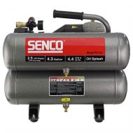 SENCO PC1131 2.5 HP 4.3 Gallon Oil-Lube Twin Stack Air Compressor
