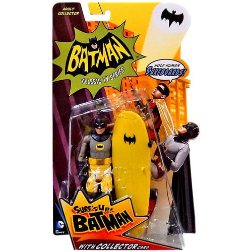 마텔 Mattel Toys Batman 1966 TV Series Series 2 Batman Action Figure [Surfs Up]