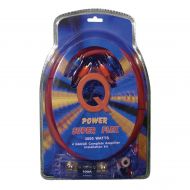 Qpower Q Power Super Flex 4 Gauge 3000 Watt Amplifier Wiring Amp Kit | 4GAMPKIT-SFLEX