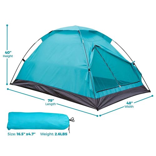  Tents for Camping 2 Person Outdoor Backpacking Lightweight Dome by Alvantor