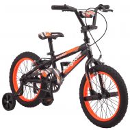 16 Mongoose Mutant Boys Bicycle, Black & Orange