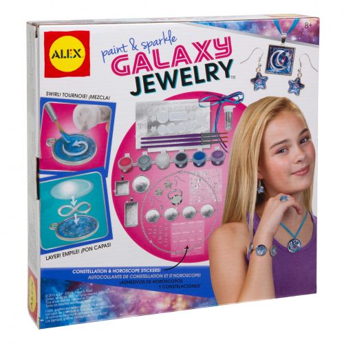  ALEX Toys Do-it-Yourself Wear Paint and Sparkle Galaxy Jewelry