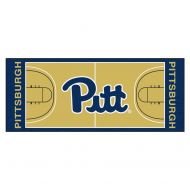 Fan Mats Pittsburgh Basketball Court Runner 30x72