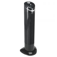 Pure Guardian TF2113B 29 3-Speed Oscillating Tower Fan, Full Room Coverage, Quickly Cools with Quiet Operation, Space-Saving and Lightweight Design, PureGuardian, Black