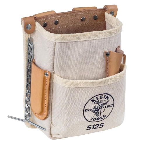  Klein Tools Tool Pouch, Canvas, Natural, 5125