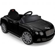 Pulse Performance Products Rastar Bentley GTC Remote-Controlled 12V Battery Powered Ride-On Car, Black