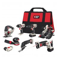 PORTER-CABLE PORTER CABLE 20-Volt Max Lithium-Ion 8-Tool Combo Kit, PCCK6118