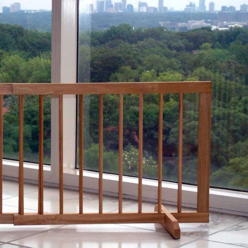  Cardinal Gates Extension for Step Over Free Standing Gate, Walnut, 22 x 20