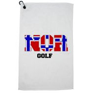 Hollywood Thread Norway Golf - Olympic Games - Rio - Flag Golf Towel with Carabiner Clip