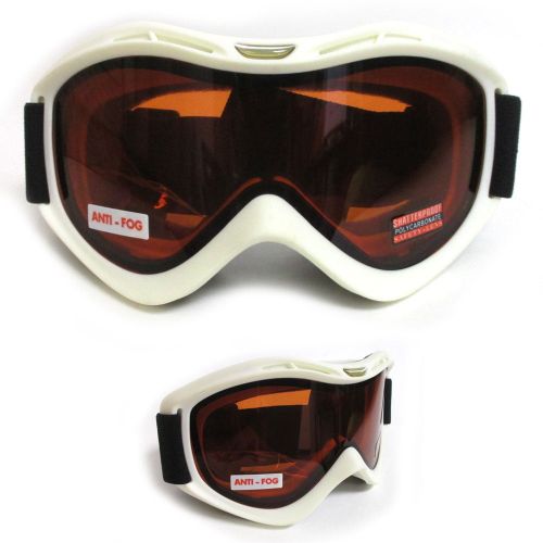  Wolf White Ski Snowboard Snowmobile Glasses Snow Ski Goggles Sport Eyewear Unisex