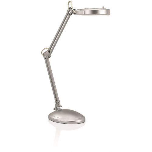  Victory Light V-LIGHT LED Energy-Efficient Magnifier Task Lamp with 3-Diopter Glass Lens and Desktop Base