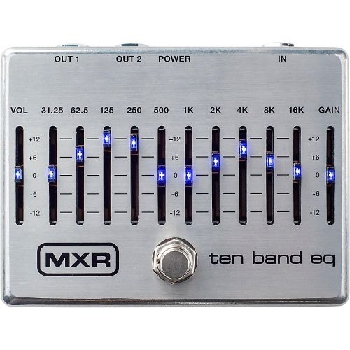  Dunlop MXR M108S Ten-Band Graphic EQ Guitar Pedal