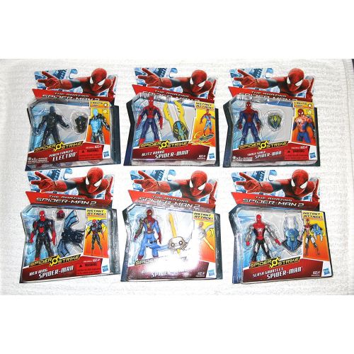 마블시리즈 Marvel Spider-man Spider Strike Complete set of 6 pack